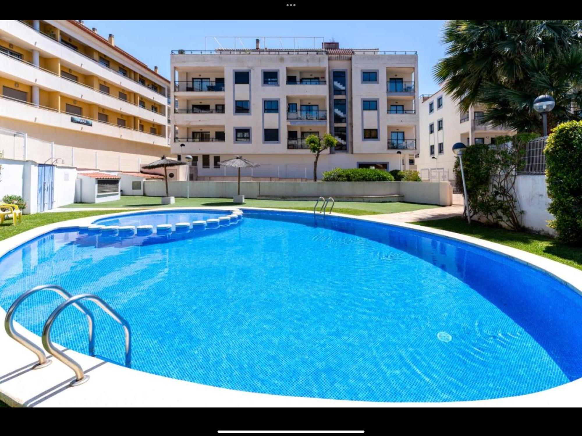 Stadscentrum Moraira Appartement El Sol De Moraira Met Zwembad Bagian luar foto